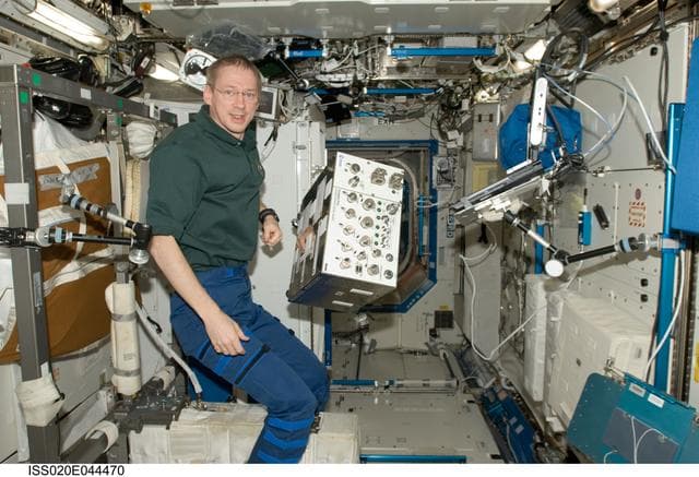 NASA image: De Winne with PPFS