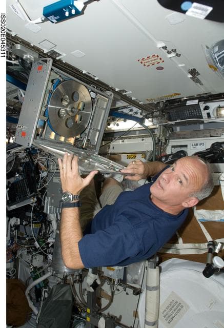NASA image: CEVIS maintenance