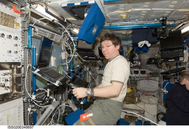NASA image: Barratt  in Columbus