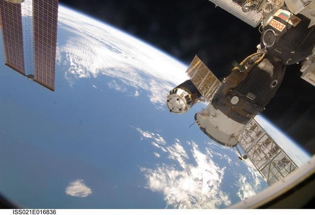 NASA image: HTV Unberth and Release