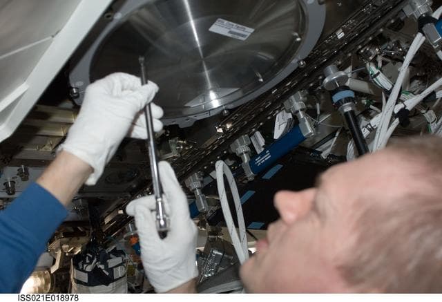 NASA image: MSRR-1 Commissioning