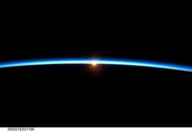 NASA image: Sunrise