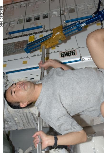 NASA image: Noguchi in the Node 1 during Expedition 22
