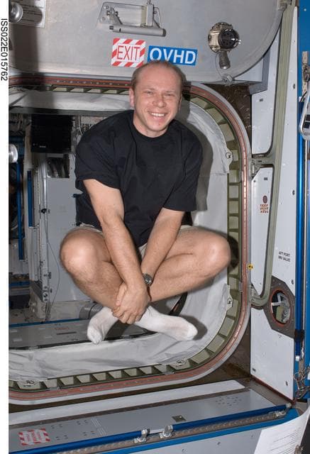 NASA image: Kotov in the Node 2 during Expedition 22