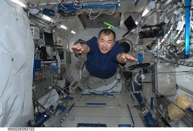 NASA image: Noguchi in the JPM during Expedition 22