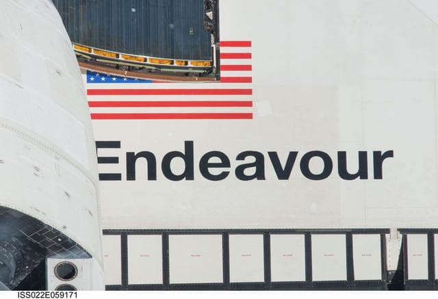 NASA image: Rendezvous Activities during Expedition 22