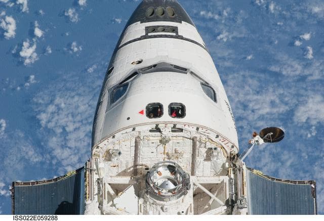 NASA image: Rendezvous Activities during Expedition 22