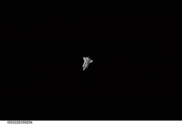 NASA image: Space Shuttle Endeavour Arrival to the ISS during Expedition 22