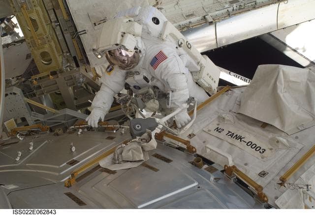NASA image: EVA 1 during Expedition 22