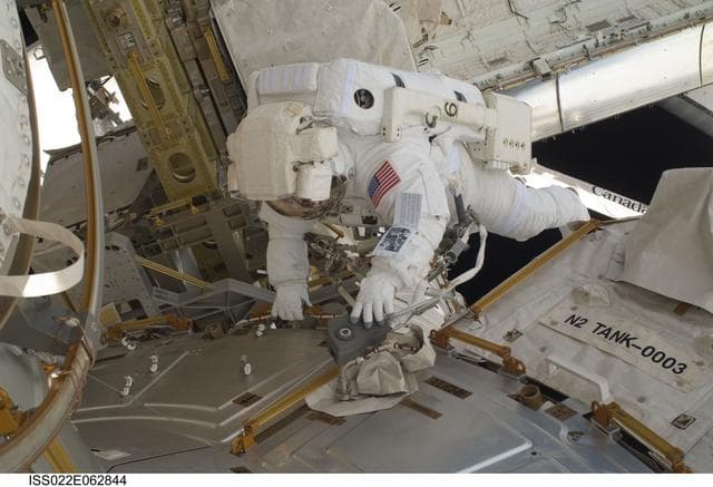 NASA image: EVA 1 during Expedition 22