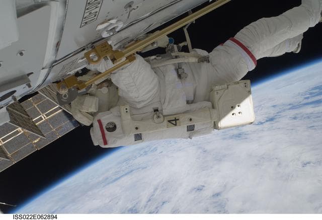 NASA image: EVA 1 during Expedition 22