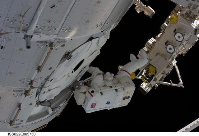 NASA image: Behnken during EVA-2