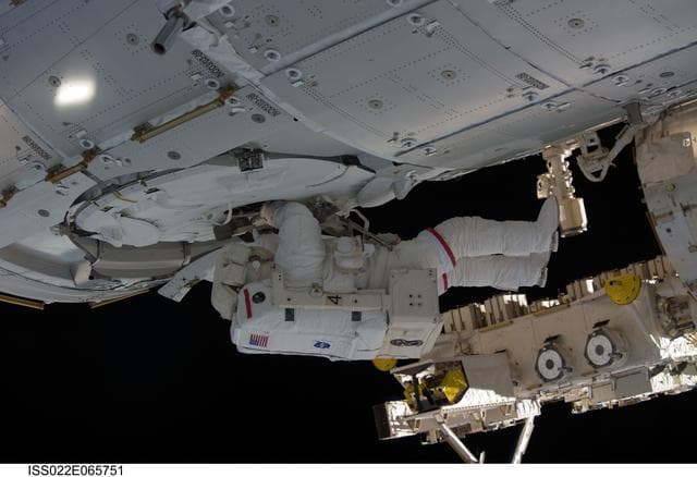 NASA image: Behnken during EVA-2