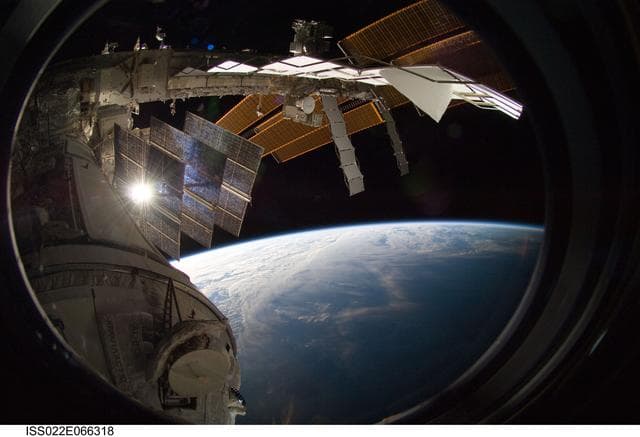 NASA image: S Truss Integrated Segments during Joint Operations