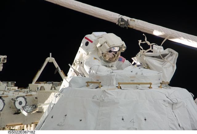 NASA image: Behnken during EVA-3