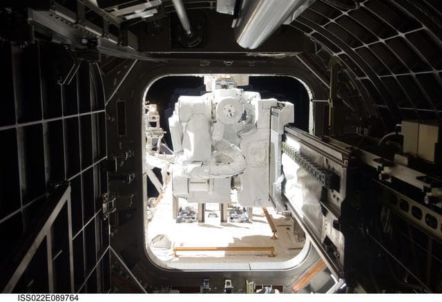 NASA image: Japanese Robotic SFA during Expedition 22
