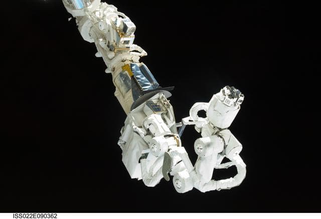 NASA image: Japanese Robotic SFA during Expedition 22