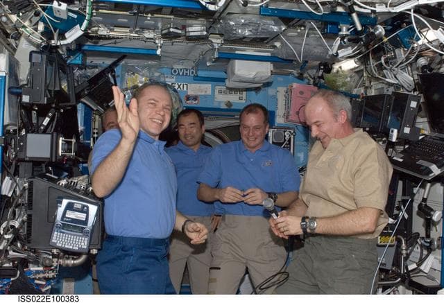 NASA image: Expedition 22 Change of Command in the U.S. Laboratory