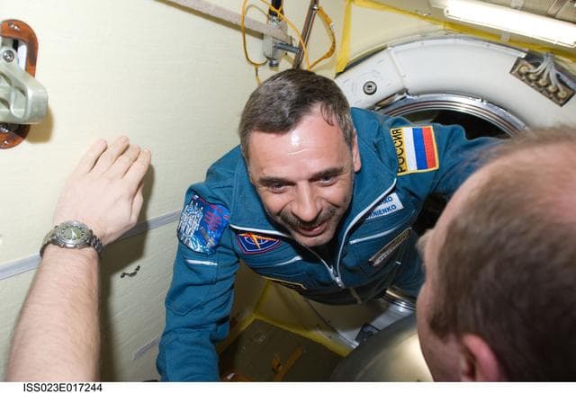 NASA image: Soyuz TMA-18/22S Hatch Opening