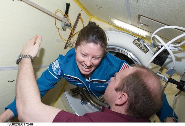 NASA image: Soyuz TMA-18/22S Hatch Opening