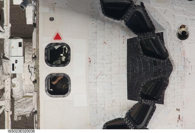 NASA image: Mapping Sequence performed during the STS-131 R-Bar Pitch Maneuver 