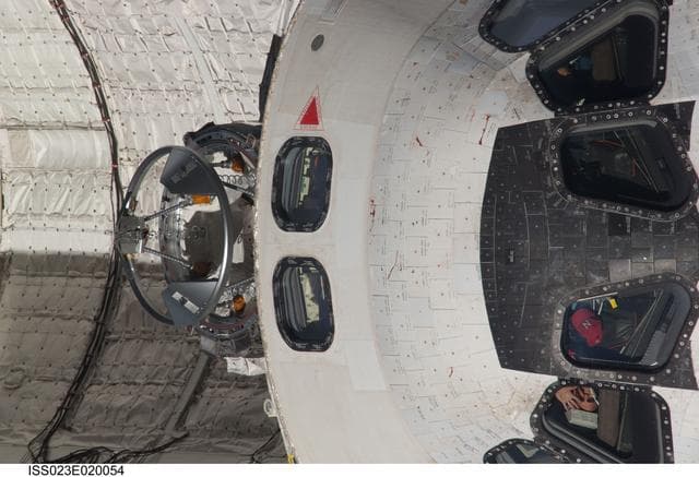 NASA image: Mapping Sequence performed during the STS-131 R-Bar Pitch Maneuver 