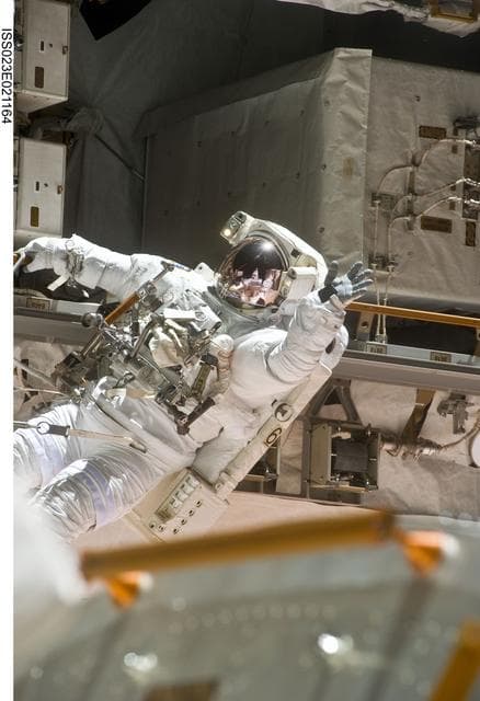 NASA image: Anderson during EVA 1