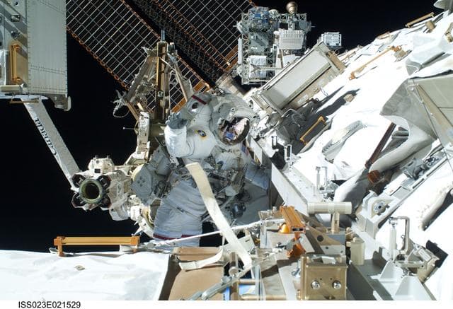 NASA image: Mastracchio during EVA 2