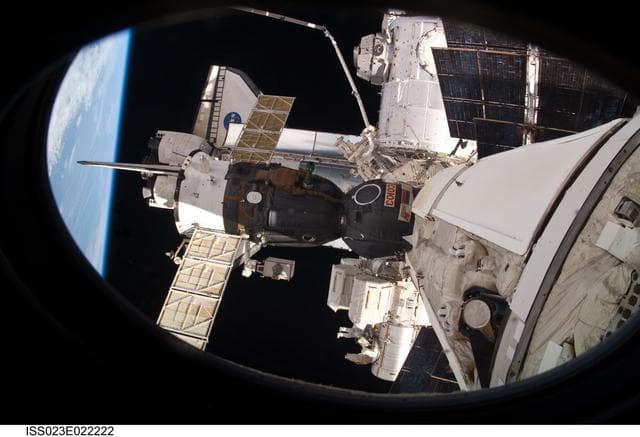 NASA image: Mastracchio during EVA 3