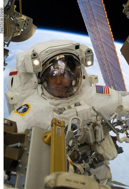 NASA image: Mastracchio during EVA 3