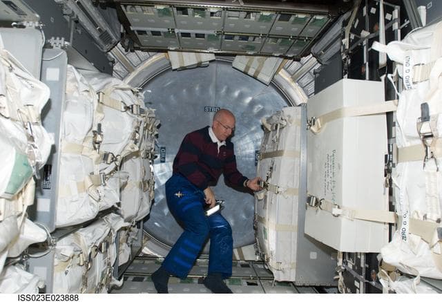 NASA image: Poindexter in MPLM