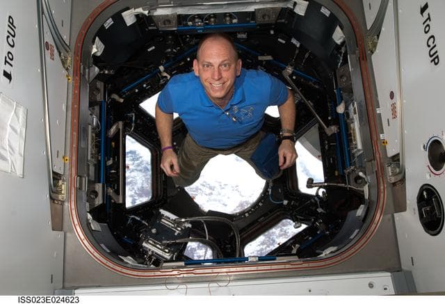 NASA image: Anderson in the Cupola
