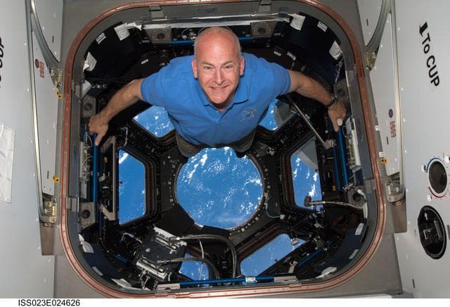 NASA image: Poindexter in the Cupola