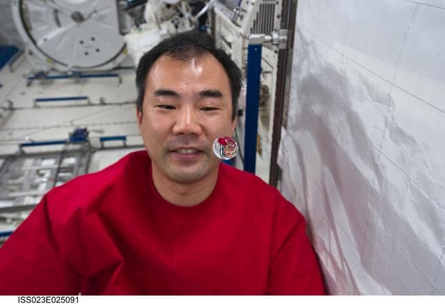 NASA image: Noguchi with a Water Drop