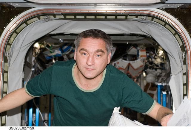 NASA image: Skvortsov in Node 2