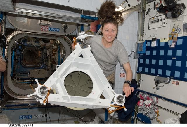 NASA image: Dyson with PDGF PAMA Stand