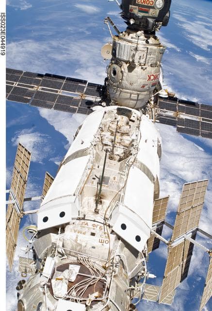 NASA image: View of Aft ISS during EVA 1