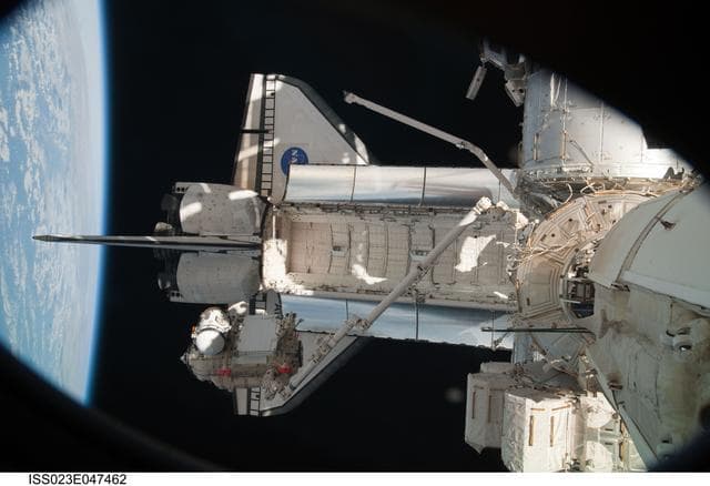 NASA image: MRM1 during Relocation