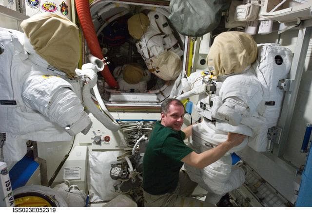 NASA image: Creamer in the A/L