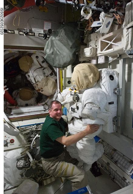 NASA image: Creamer in the A/L