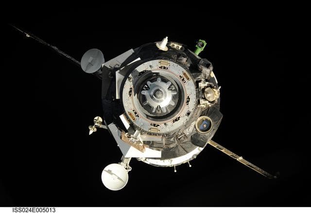 NASA image: TMA-17 Undocking