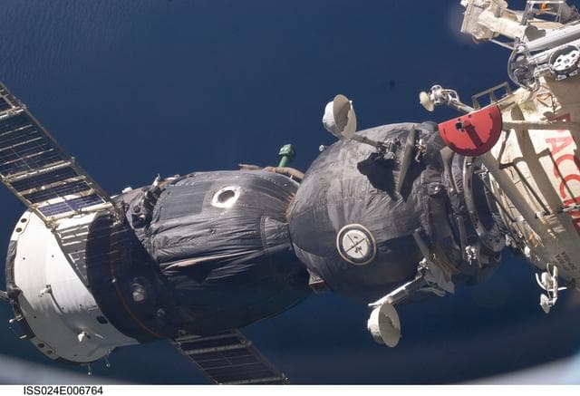NASA image: Soyuz TMA-19 Relocation Docking OPS