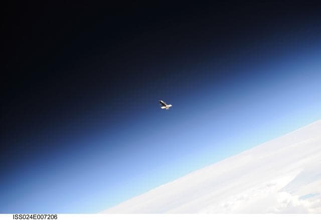 NASA image: Progress 38P Approach