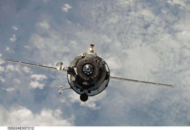 NASA image: Progress 38P Approach Second Attempt