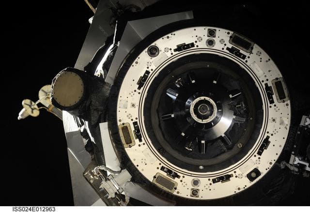 NASA image: View of Progress 38P Undocking from the ISS