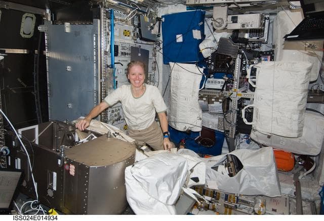 NASA image: MARES Payload Installation