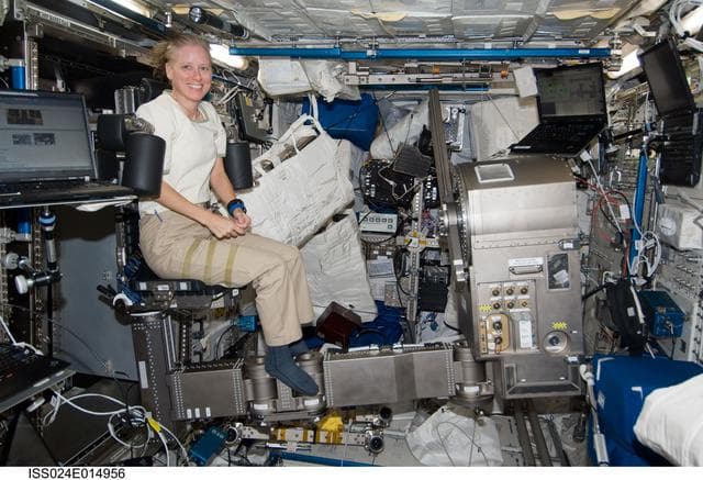 NASA image: MARES Payload Installation
