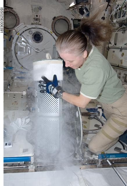 NASA image: MELFI Ops