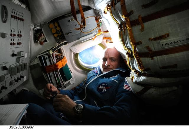 NASA image: Soyuz TMA-01M In Cabin Photos