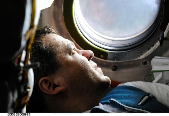 NASA image: Soyuz TMA-01M In Cabin Photos